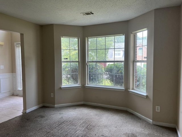 6157 Redtop Loop, Fairburn, GA 30213 - empty room with plenty of natural light, carpet flooring, and a textured ceiling