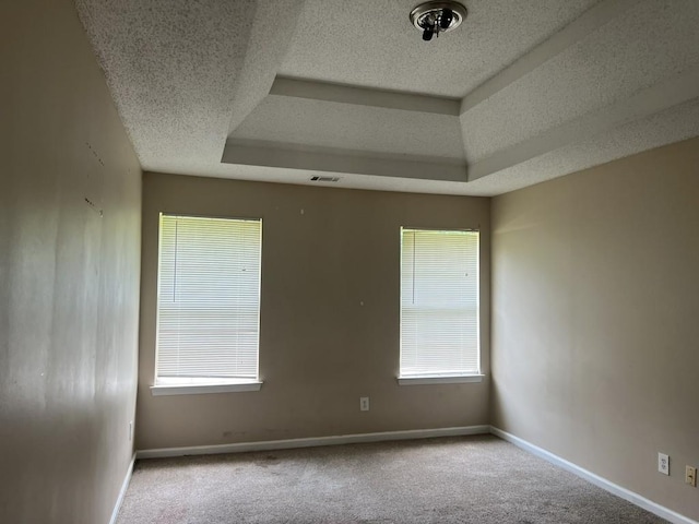 6157 Redtop Loop, Fairburn, GA 30213 - carpeted spare room featuring a raised ceiling, healthy amount of natural light, and a textured ceiling