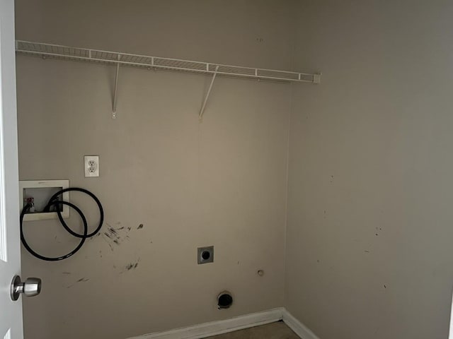 6157 Redtop Loop, Fairburn, GA 30213 - laundry room with hookup for an electric dryer and washer hookup