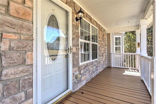 189 Meadow Spring Dr, Temple, GA 30179 - view of wooden porch