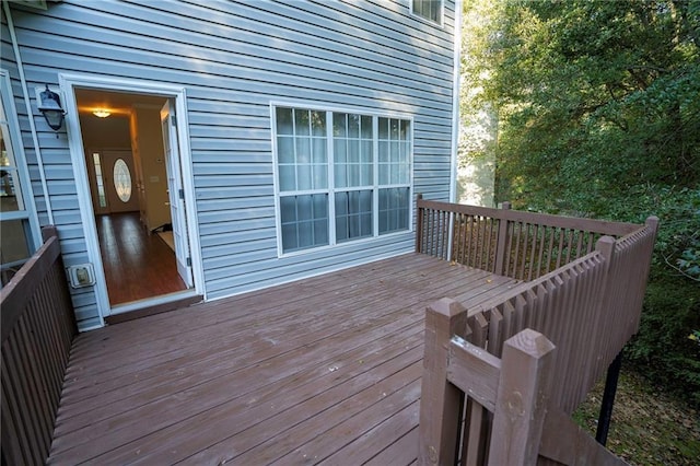 994 Rolling Forest Ln, Lilburn, GA 30047 - view of wooden terrace