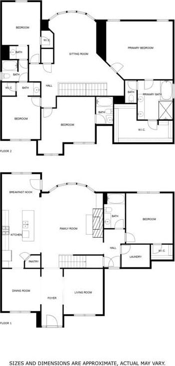 2537 Sori Dr, Buford, GA 30519 - room layout
