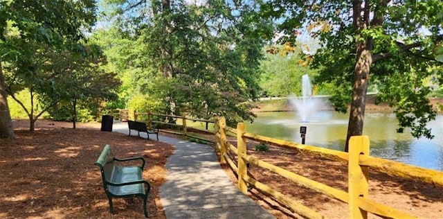 739 Pinehill Dr SE, Smyrna, GA 30080 - view of property's community with a water view and view of wooded area