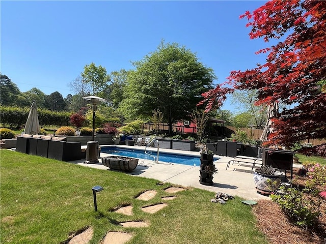 1076 Pinyan Ln, Canton, GA 30115 - view of pool featuring a patio