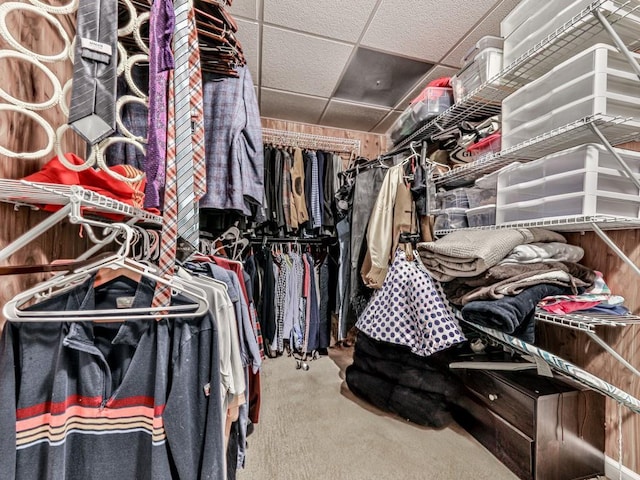 1076 Pinyan Ln, Canton, GA 30115 - spacious closet featuring carpet flooring and a drop ceiling
