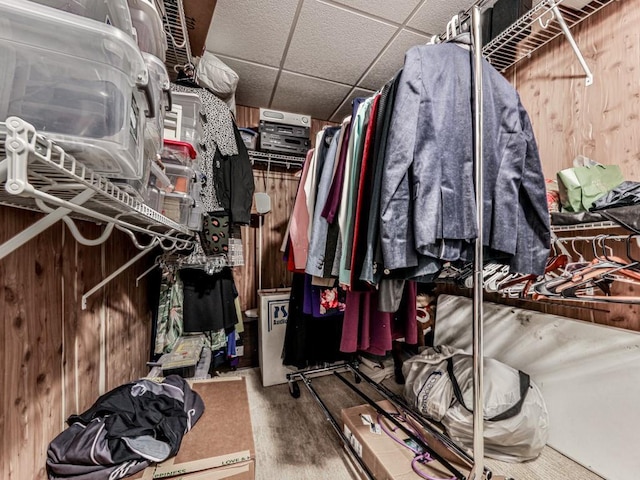 1076 Pinyan Ln, Canton, GA 30115 - walk in closet with a drop ceiling