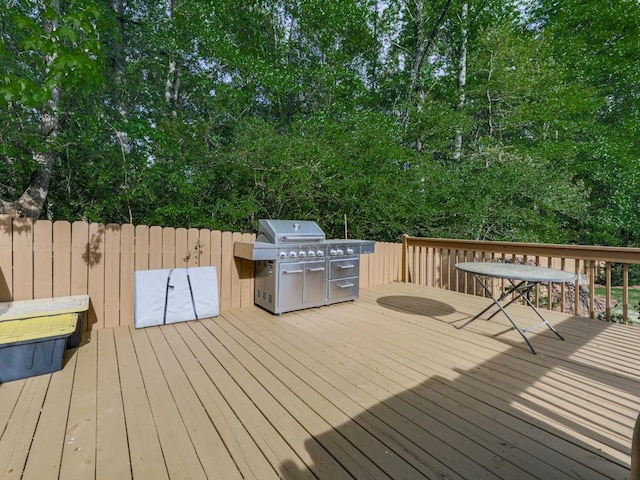 1076 Pinyan Ln, Canton, GA 30115 - deck featuring grilling area