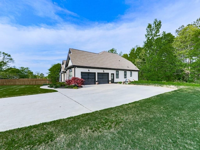 1076 Pinyan Ln, Canton, GA 30115 - view of property exterior featuring a garage and concrete driveway