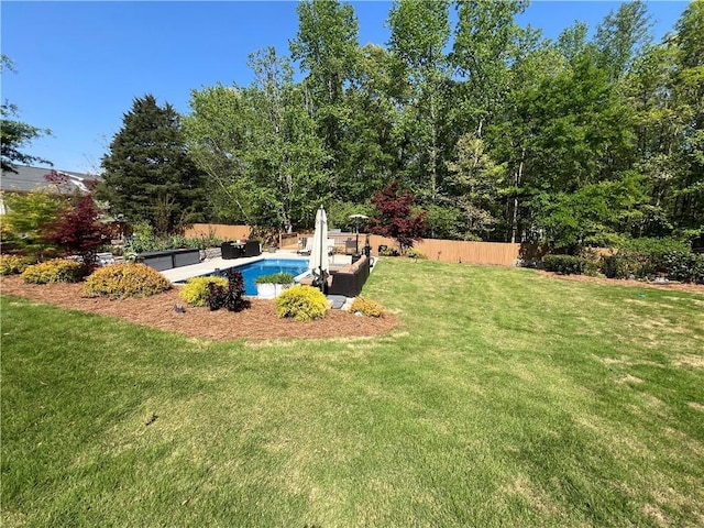 1076 Pinyan Ln, Canton, GA 30115 - view of yard featuring a patio area