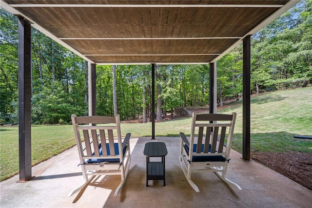 view of patio / terrace