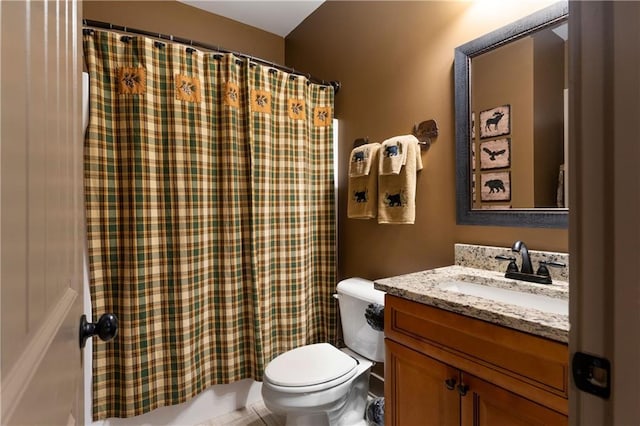 4 Bluff Ct, Cartersville, GA 30120 - bathroom featuring vanity and a shower with curtain