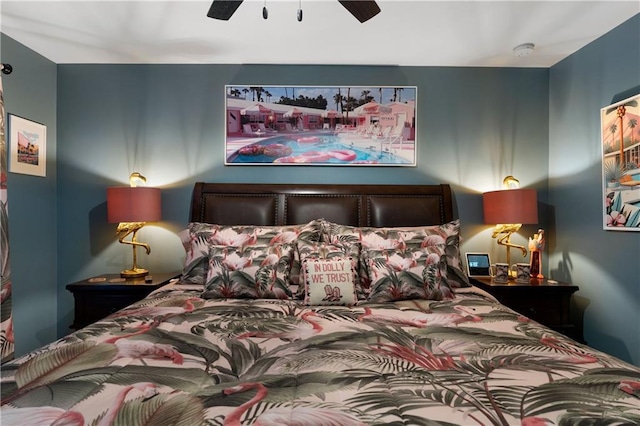 4 Bluff Ct, Cartersville, GA 30120 - bedroom with ceiling fan