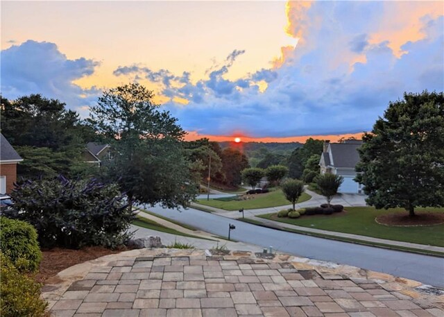 215 Settindown Ct, Roswell, GA 30075 - view of road with sidewalks