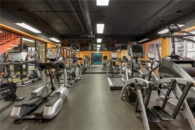 1101 Juniper St NE Unit 415, Atlanta, GA 30309 - view of exercise room