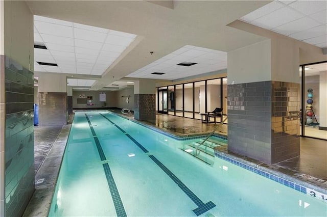 1101 Juniper St NE Unit 415, Atlanta, GA 30309 - view of indoor community pool