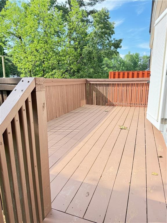 2115 Charter Ln, Lithonia, GA 30058 - view of wooden deck