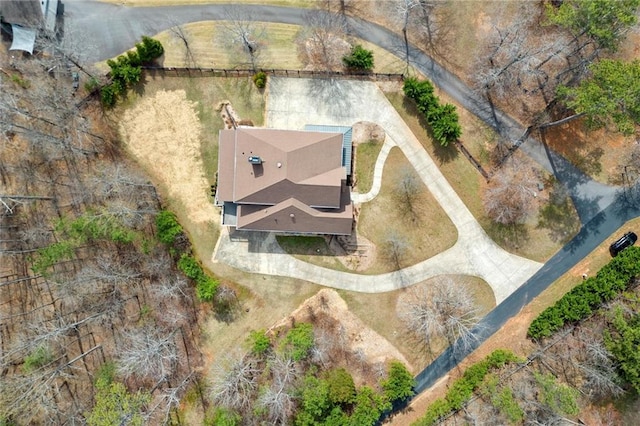 aerial view of property and surrounding area