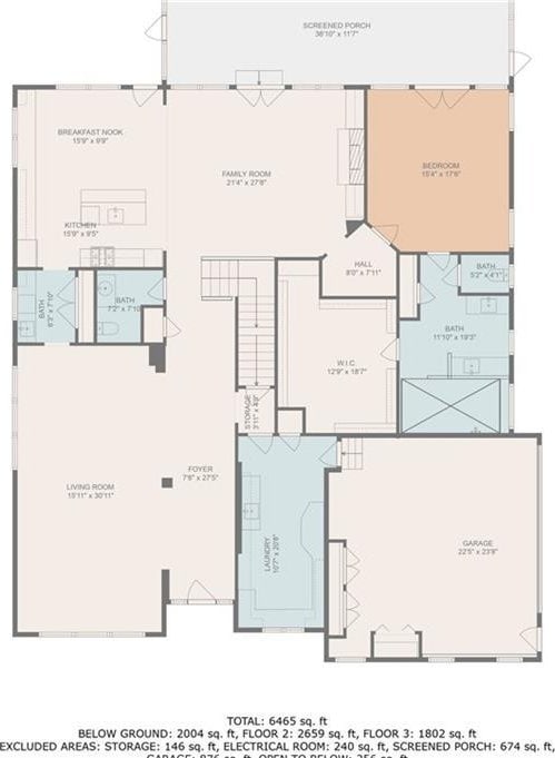 floor plan / room layout