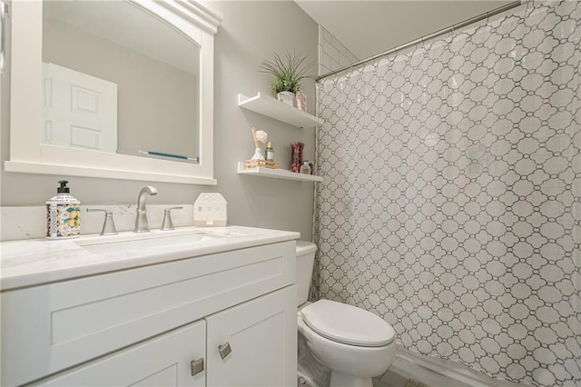 875 Soaring Cir, Marietta, GA 30062 - bathroom with vanity and a shower with shower curtain