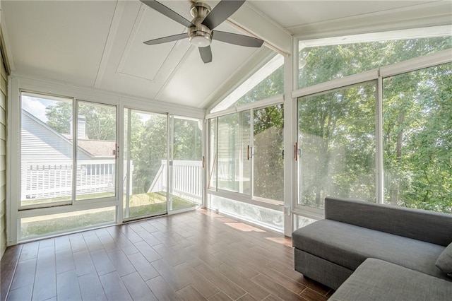 875 Soaring Cir, Marietta, GA 30062 - sunroom / solarium with a ceiling fan