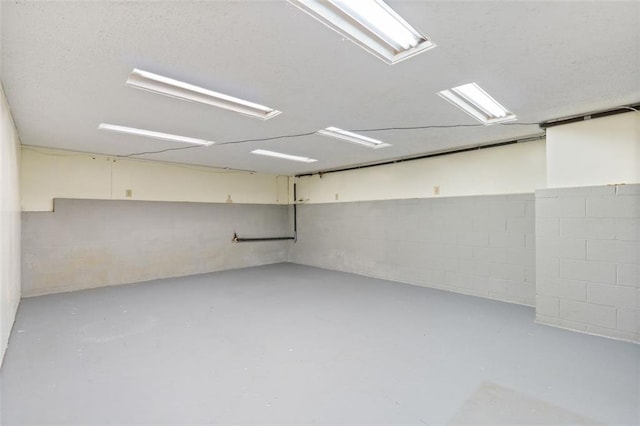 48 Saddle Field Cir NW, Cartersville, GA 30121 - below grade area with concrete block wall