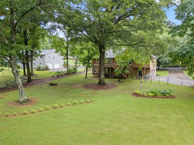 48 Saddle Field Cir NW, Cartersville, GA 30121 - view of yard featuring stairs