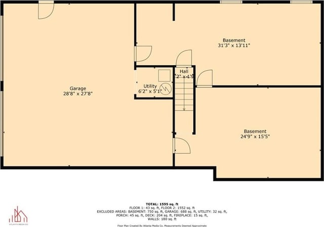 48 Saddle Field Cir NW, Cartersville, GA 30121 - property floor plan