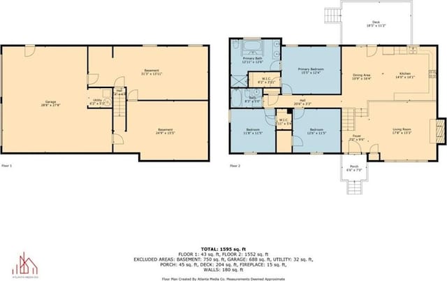 48 Saddle Field Cir NW, Cartersville, GA 30121 - room layout