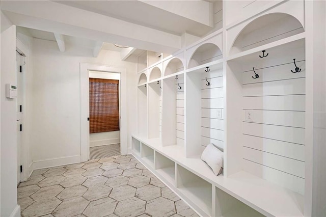 view of mudroom