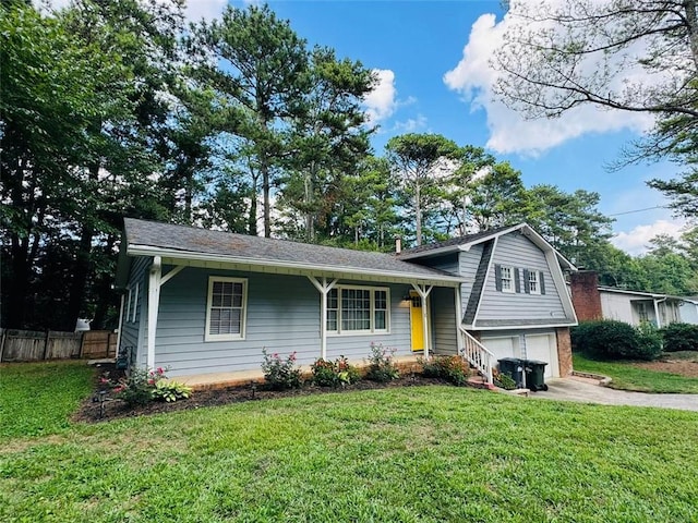 3210 Ebenezer Rd, Marietta, GA 30066 - tri-level home with an attached garage and concrete driveway