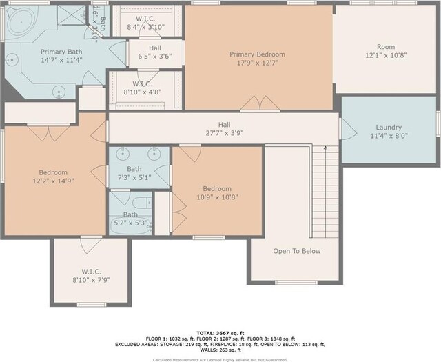 4963 Kingsbridge Ct, Powder Springs, GA 30127 - floor plan / room layout