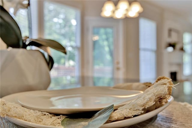 4963 Kingsbridge Ct, Powder Springs, GA 30127 - detailed view of a chandelier