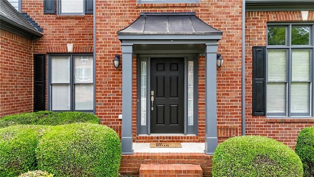 4963 Kingsbridge Ct, Powder Springs, GA 30127 - view of exterior entry with brick siding