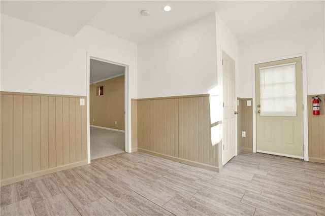 4963 Kingsbridge Ct, Powder Springs, GA 30127 - empty room with wainscoting and wood finished floors