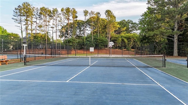 4963 Kingsbridge Ct, Powder Springs, GA 30127 - view of tennis court featuring community basketball court