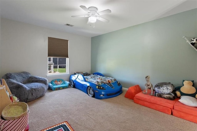 211 Parc Dr, Canton, GA 30114 - carpeted bedroom with ceiling fan