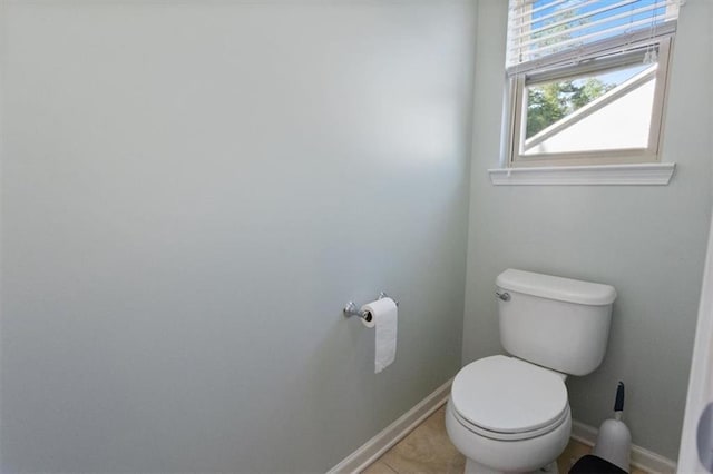 211 Parc Dr, Canton, GA 30114 - bathroom with toilet, baseboards, and tile patterned flooring
