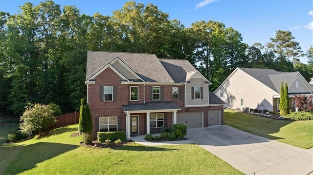 211 Parc Dr, Canton, GA 30114 - view of front facade featuring driveway, a garage, and brick siding