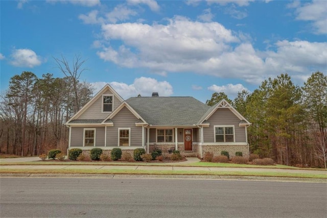 view of craftsman house