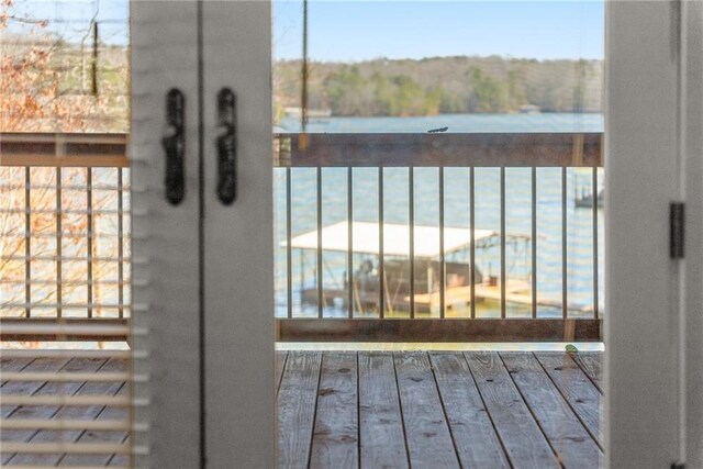 4777 Destitute Way, Gainesville, GA 30506 - view of wooden deck