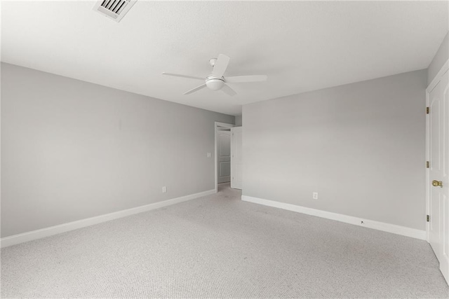 4777 Destitute Way, Gainesville, GA 30506 - empty room featuring a ceiling fan, baseboards, and light colored carpet