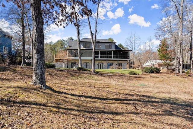 4777 Destitute Way, Gainesville, GA 30506 - back of property with a sunroom