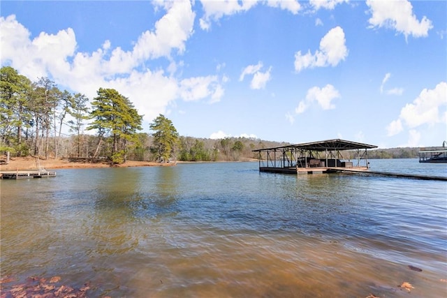 4777 Destitute Way, Gainesville, GA 30506 - dock with a water view