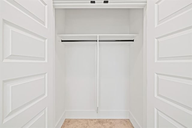 view of closet