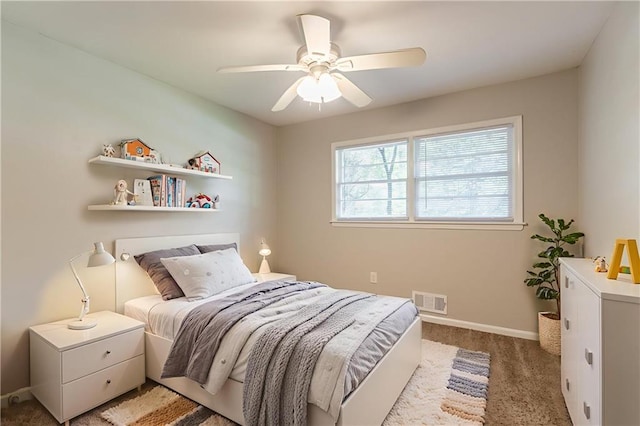 4078 Bouldercrest Rd, Ellenwood, GA 30294 - bedroom with carpet flooring, ceiling fan, and baseboards