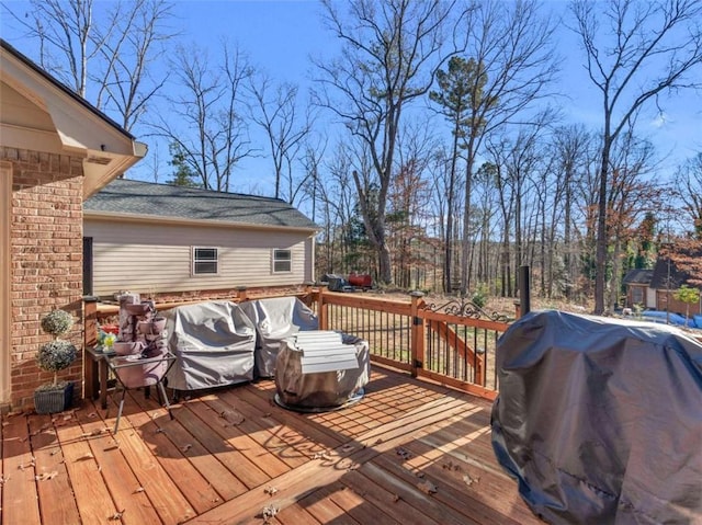 view of deck