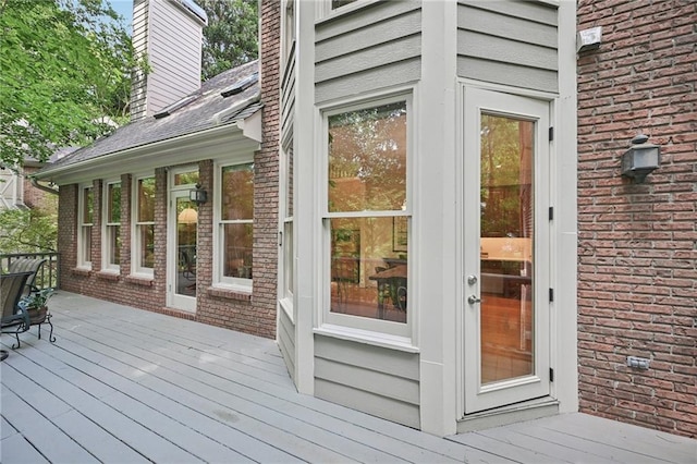 view of deck