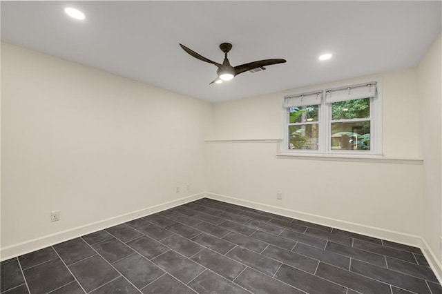 510 Northland Ridge Ct, Sandy Springs, GA 30342 - unfurnished room featuring a ceiling fan and recessed lighting