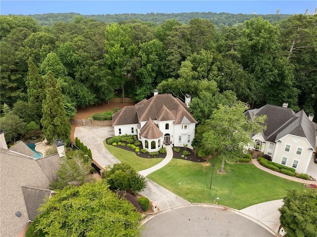 510 Northland Ridge Ct, Sandy Springs, GA 30342 - view of subject property with a heavily wooded area