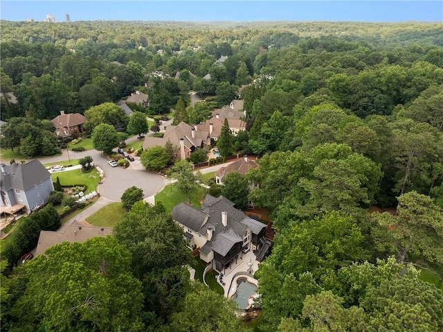 510 Northland Ridge Ct, Sandy Springs, GA 30342 - aerial overview of property's location with nearby suburban area